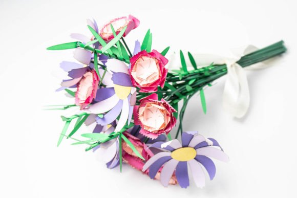Carnations and Daisies Bouquet