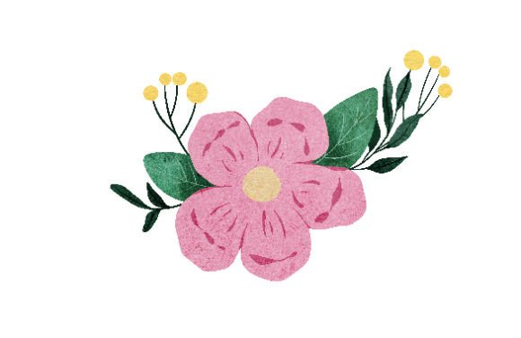 Spring Floral Composition, Watercolor